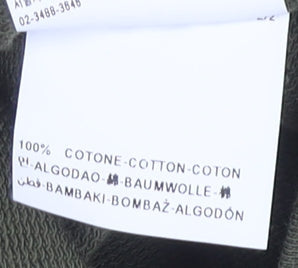 Additional view of United Colors of Benetton Green Cotton Sweatshirt XS