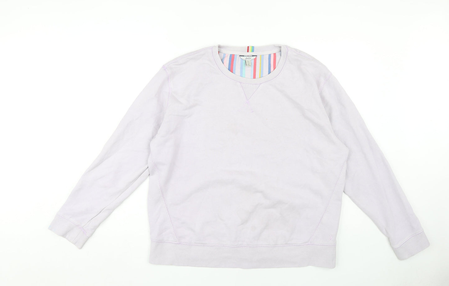 Joules Women's Ivory Cotton Sweatshirt Size 14