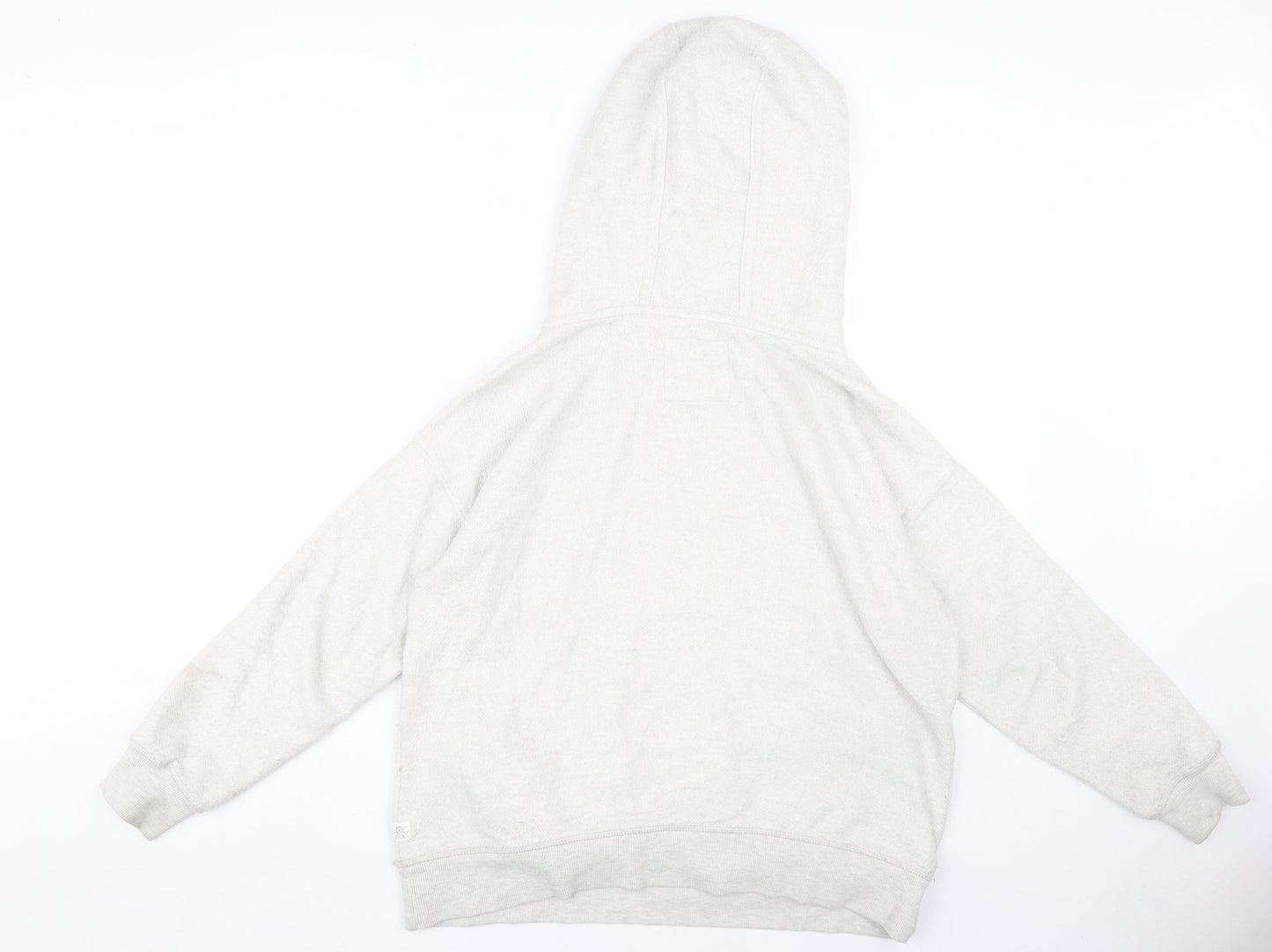Fat Face Women's White Pullover Hoodie, Medium, Hooded, Casual