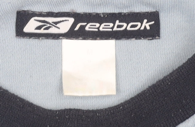 Reebok Men's Blue M Pullover Sweatshirt Crew Neck