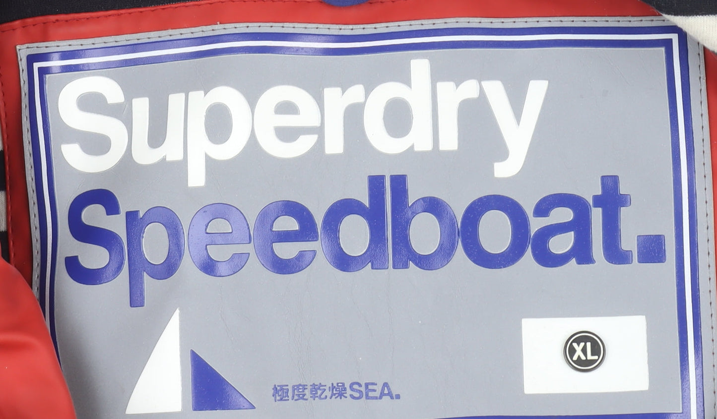 Superdry Women's Red Hooded Rain Jacket Size XL