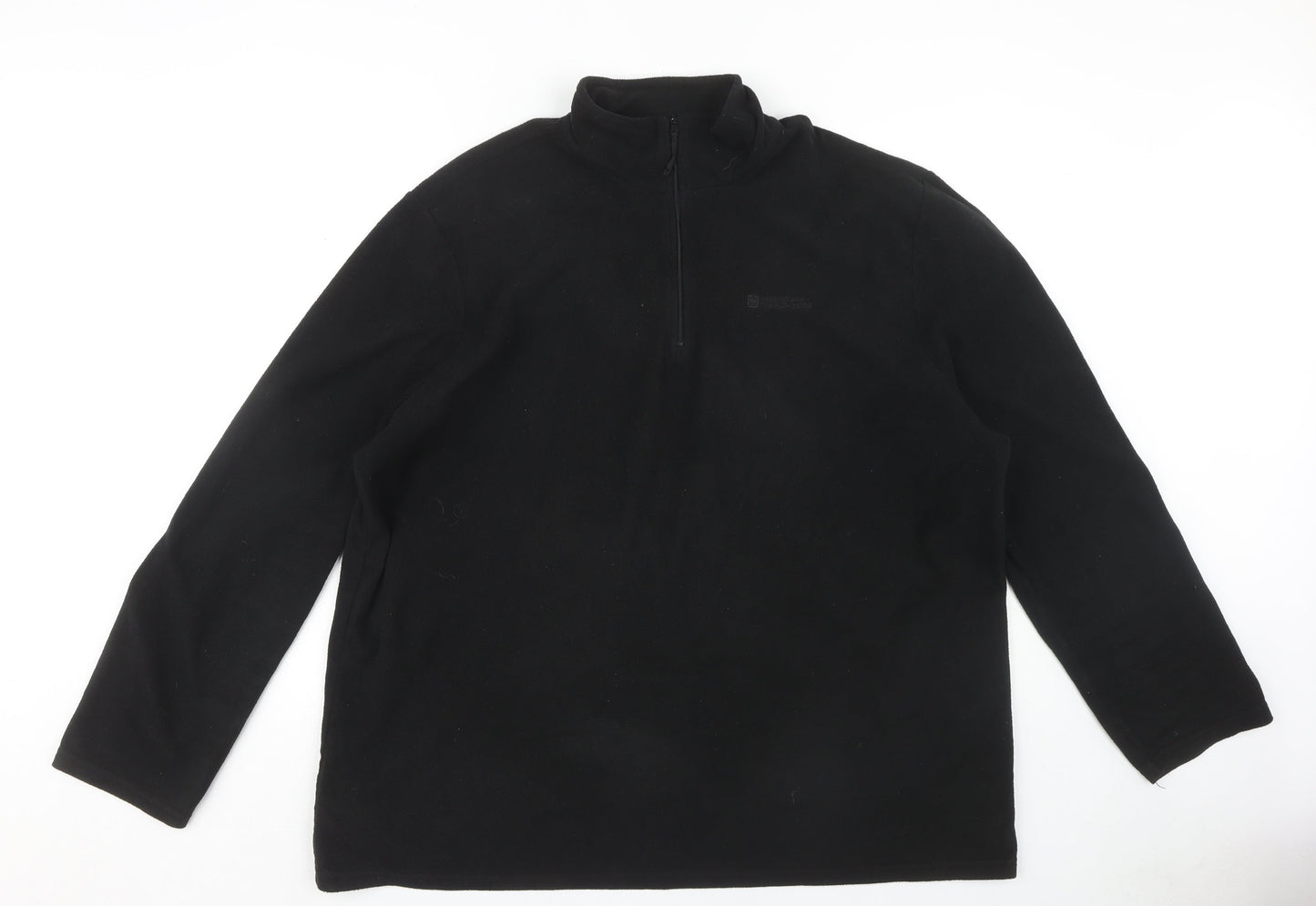Mountain Warehouse Men's Black 2XL Fleece Sweatshirt