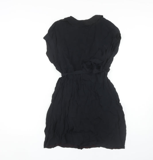 Mamas & Papas Women's Black Shirt Dress Size 6