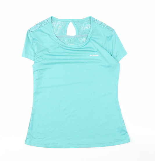 Columbia Women's Blue T-Shirt, Size M, Breathable