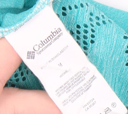 Columbia Women's Blue T-Shirt, Size M, Breathable