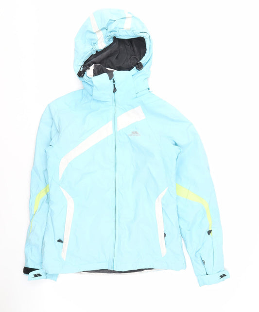 Trespass Women's Blue Ski Jacket XS Waterproof