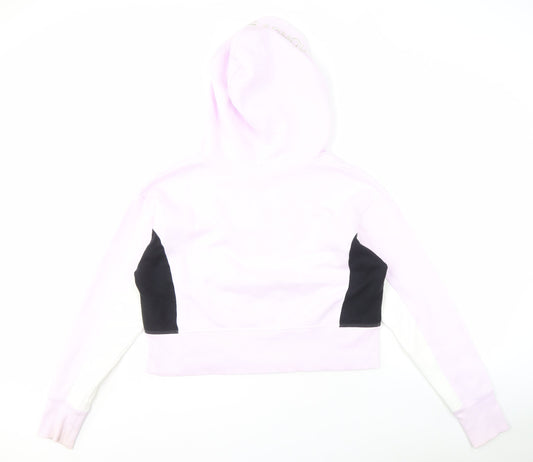 Under Armour Women's Pink Hoodie, Size S - Logo, Hooded