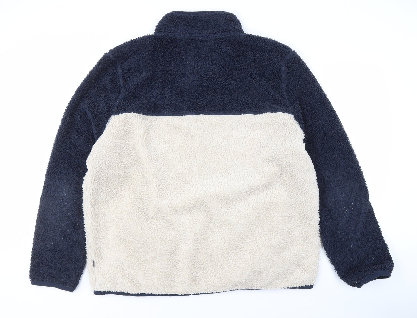 Fat Face Men's Navy 2XL Fleece Jacket