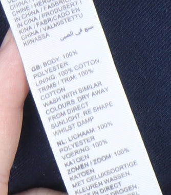 Fat Face Men's Navy 2XL Fleece Jacket