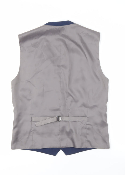 Next Men's Blue Waistcoat 38R