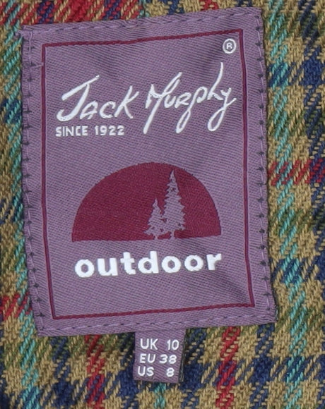 Jack Murphy Women's Purple Hooded Waterproof Coat