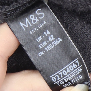 Marks and Spencer Women’s Multicolour Coatigan Size 14