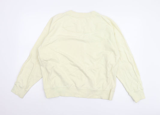 Country Road Unisex Ivory Pullover Sweatshirt M