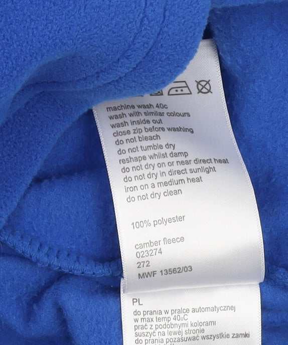 Mountain Warehouse Men’s Blue Pullover Fleece Sweatshirt L