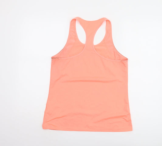 Nike Women's Orange Tank Top Size M Racerback