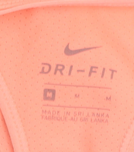 Nike Women's Orange Tank Top Size M Racerback