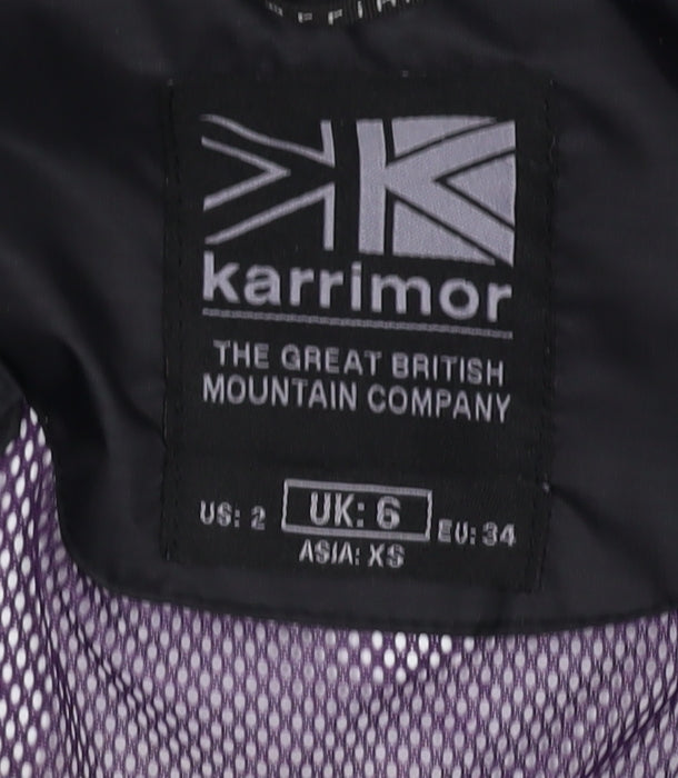 Karrimor Women's Black Waterproof Jacket Size 6