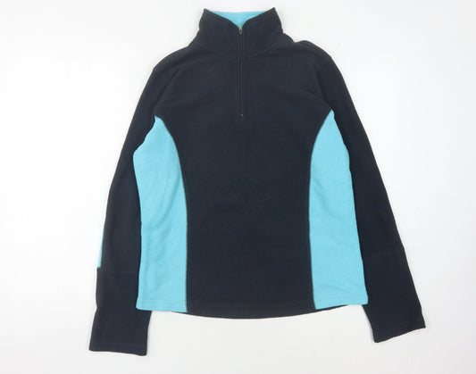 Peter Storm Women's Blue Fleece Sweatshirt Size 14