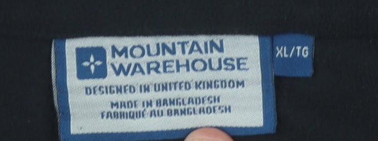 Mountain Warehouse Men's Black XL Pullover Sweatshirt