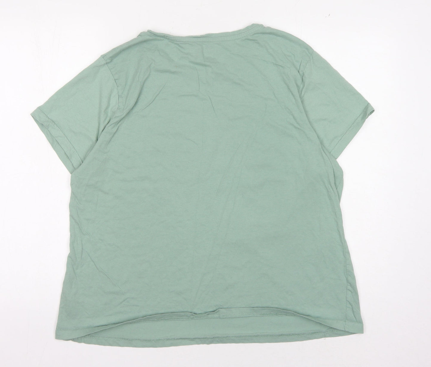 Disney Women's Green Bambi T-Shirt XL Casual