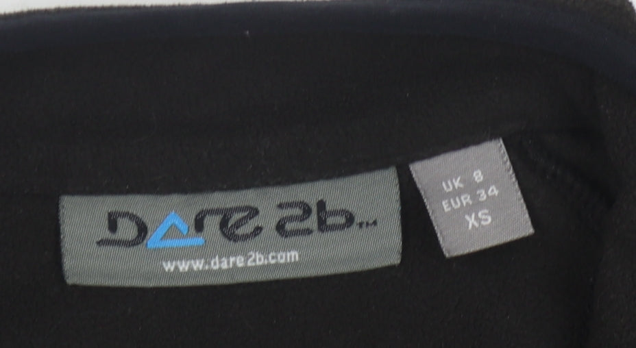 Dare 2B Women's Black XS 1/2 Zip Fleece Sweatshirt