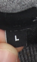 Jack & Jones Men's Grey Pullover Hoodie L