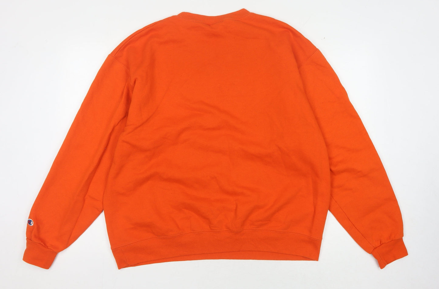 Champion Unisex Orange XL University Graphic Sweatshirt