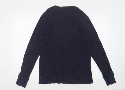 Levi's Men's Blue Pullover Sweatshirt - Size S