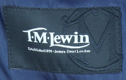T.M.Lewin Men's Blue 36R Blazer Jacket