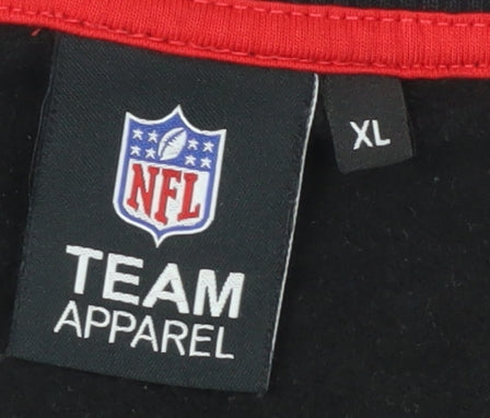 NFL Team Apparel Black XL Pullover Sweatshirt