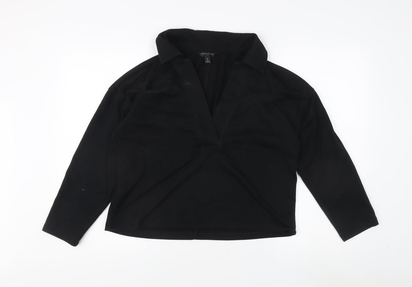 Banana Republic Women's Black Long Sleeve Blouse Size S