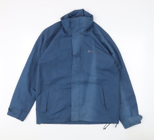 Mountain Warehouse Men's Blue Windbreaker Jacket S