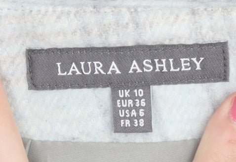 Laura Ashley Women’s Blue Check Pencil Skirt Size 10