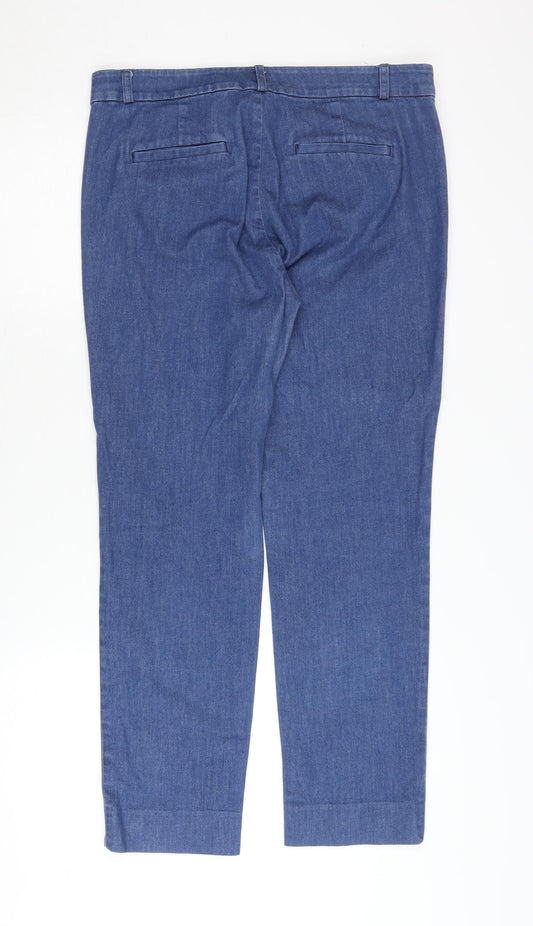 Banana Republic Women's Blue Chino Trousers - Size 6