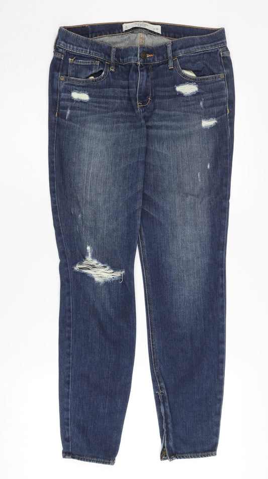Abercrombie & Fitch Women's Blue Skinny Jeans Size 6