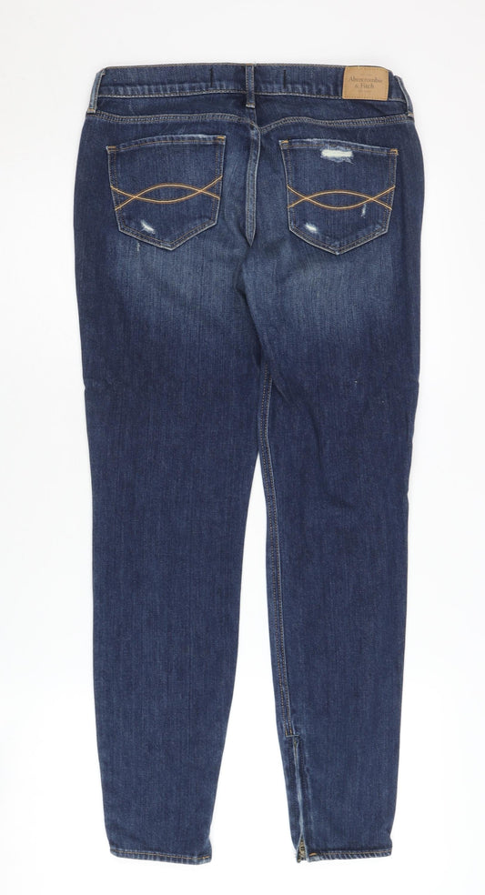 Abercrombie & Fitch Women's Blue Skinny Jeans Size 6