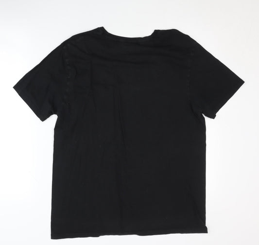 Champion Men's Black XL Crew Neck T-Shirt