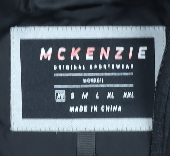 McKenzie Men's Black Puffer Jacket - Size S