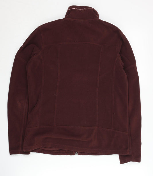 Craghoppers Women's Red Fleece Jacket Size 10