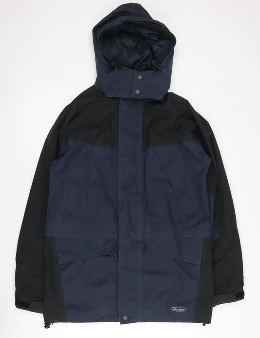 Peter Storm Men's XS Blue Rain Coat Jacket