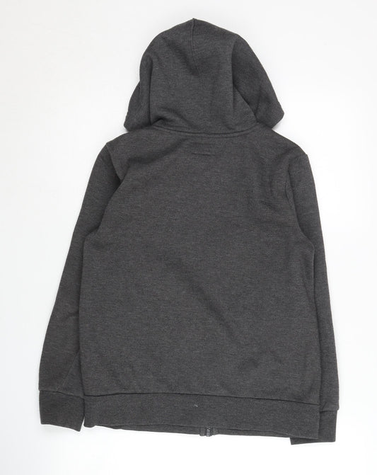 Converse Boys Grey Hoodie M Full Zip Casual
