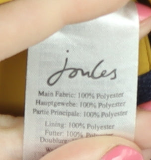 Joules Women's Purple Puffer Waistcoat Size 10 Casual
