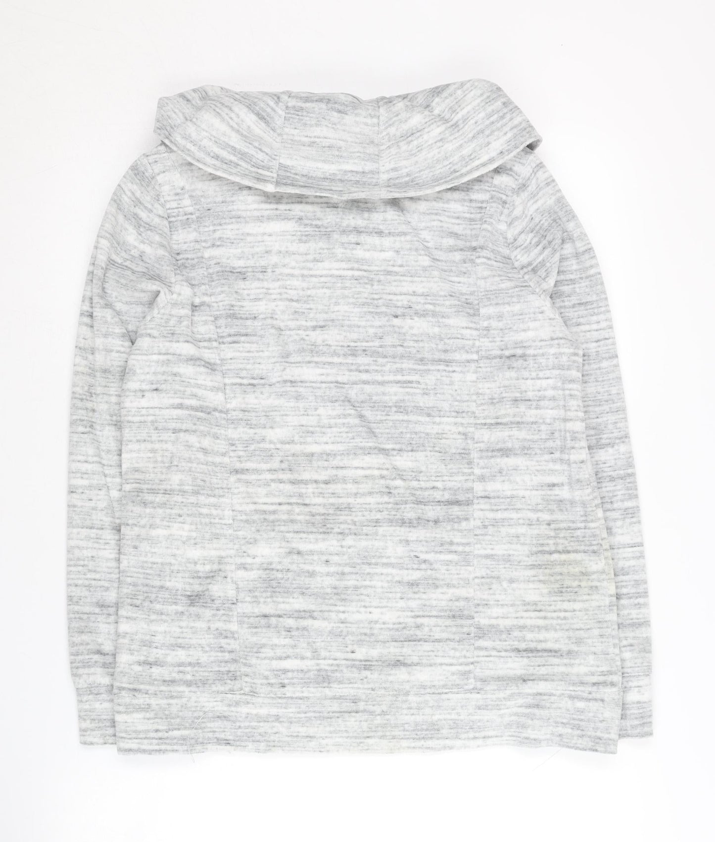 Tommy Hilfiger Women's Grey Pullover Hoodie, Size L