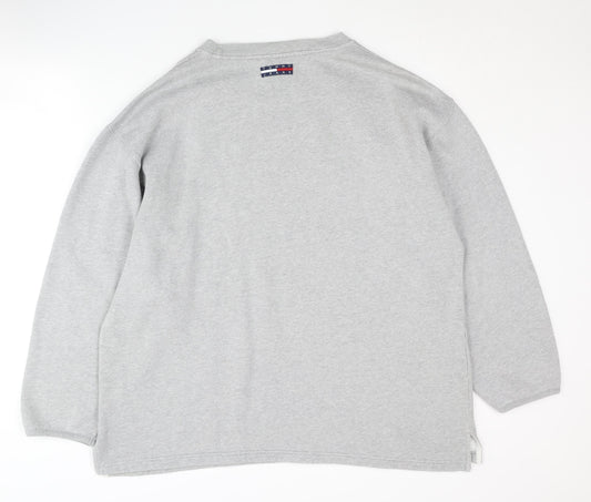 Tommy Hilfiger Men's Grey Pullover Sweatshirt M