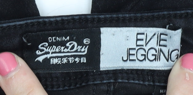 SuperDry Women's Black Jegging Jeans Size 24
