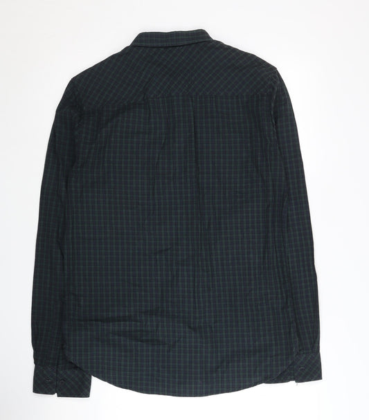 Firetrap Men's Multicoloured Check Long Sleeve Shirt