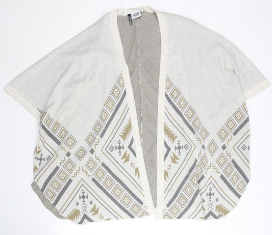 Animal Women's Ivory Cape Jumper Size 10
