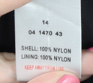 Peter Storm Women's Black Parka Size 14