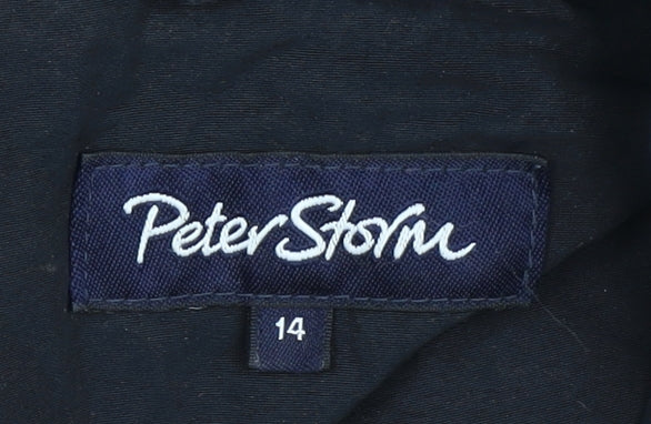 Peter Storm Women's Black Parka Size 14