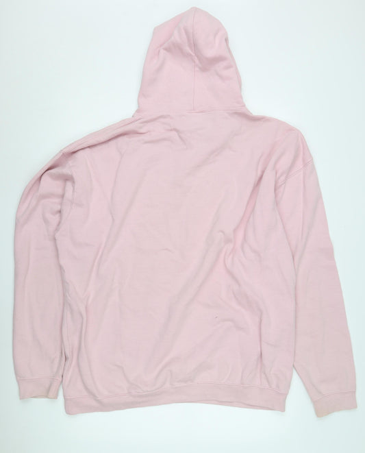 Kenpuniverse Unisex Pink Anime Hoodie 2XL